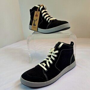 KODIAK Women's Georgian Sneaker- Mid Top Canvas/Leather Sneakers  Sz: 11 Black